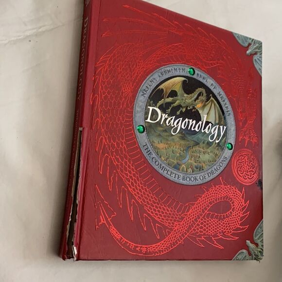 Dragonology The Complete Book Dragons Red Book Species History Behavior Taming - Picture 3 of 12